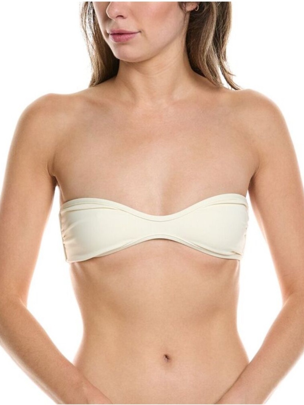 NWT Solid & Striped X Sofia Richie Grainge The Maeve Bikini Top Ecru Size XS